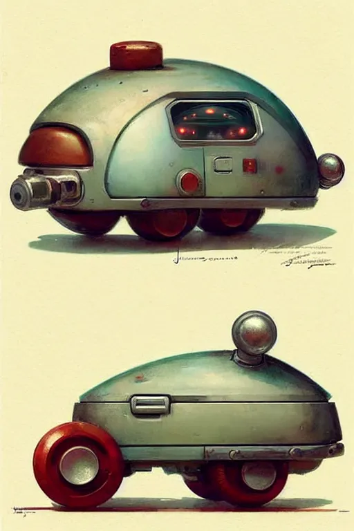 Prompt: page layout ( ( ( ( ( 1 9 5 0 s retro future android robot fat robot mouse wagon. muted colors., ) ) ) ) ) by jean - baptiste monge,!!!!!!!!!!!!!!!!!!!!!!!!! chrome red