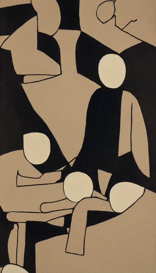 Image similar to critical instability by will barnet