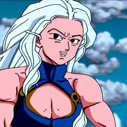 Image similar to Daenerys Targaryen in Dragon ball z