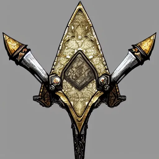 Image similar to an opulent and elegant handaxe, rpg item, fantasy concept art