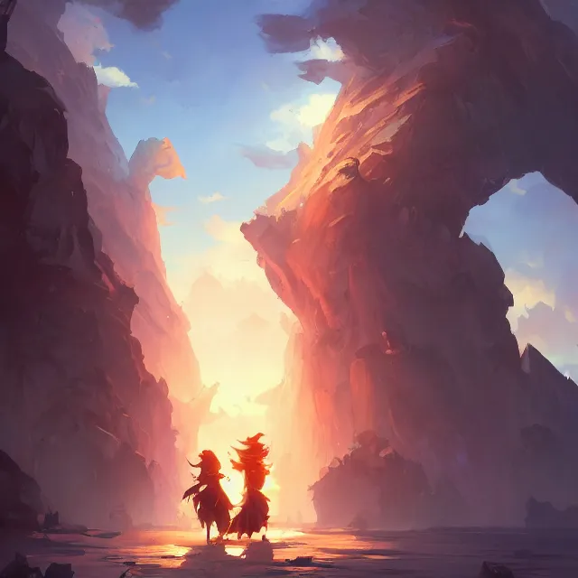 Image similar to fantasy world portal dramatic lighting, cinematic establishing shot, extremely high detail, photorealistic, cinematic lighting behance hd artstation by jesper ejsing, by rhads and makoto shinkai and lois van baarle and ilya kuvshinov and rossdraws