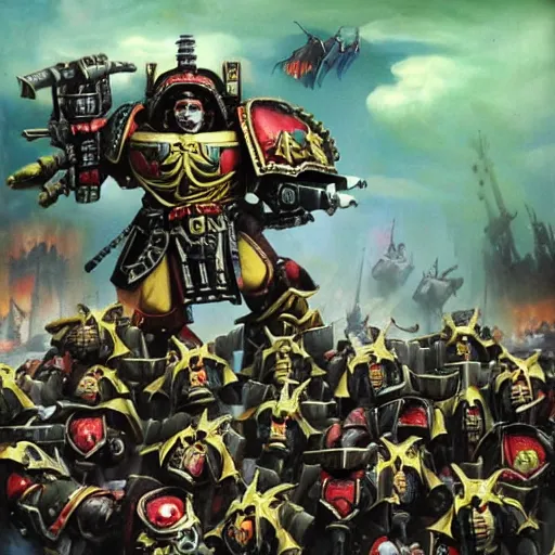 Image similar to warhammer 4 0 k