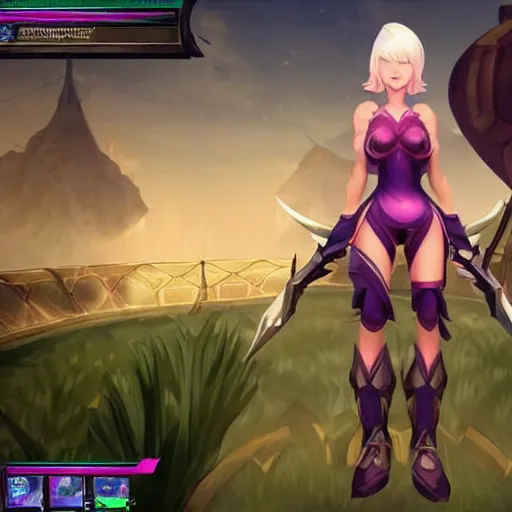 Prompt: riven league of legends 2 0 2 2 skin