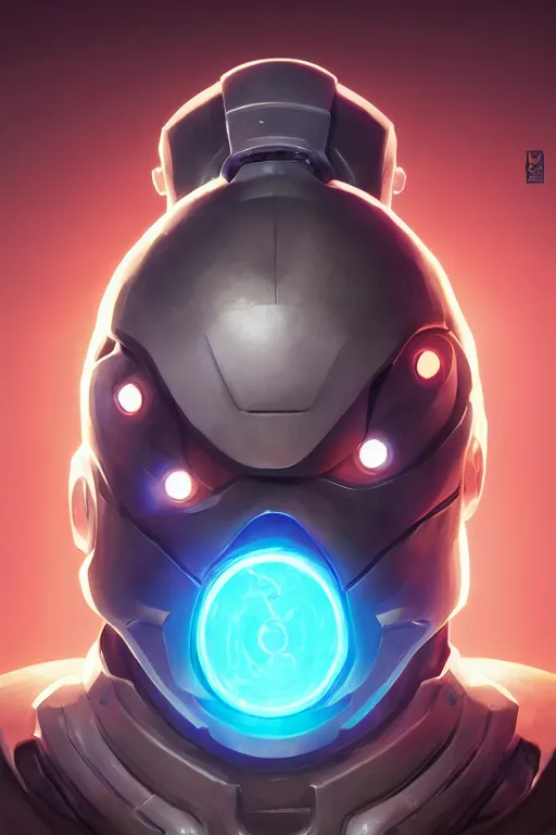 Image similar to epic mask helmet robot ninja portrait stylized as fornite style game design fanart by concept artist gervasio canda, behance hd by jesper ejsing, by rhads, makoto shinkai and lois van baarle, ilya kuvshinov, rossdraws global illumination radiating a glowing aura global illumination ray tracing hdr render in unreal engine 5