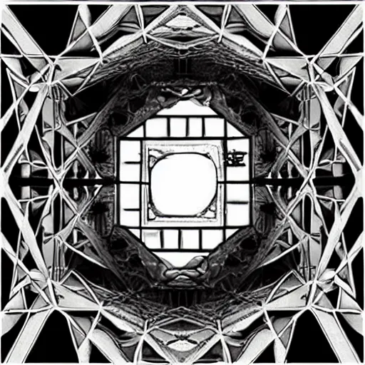 Image similar to “Escher infinity palace”