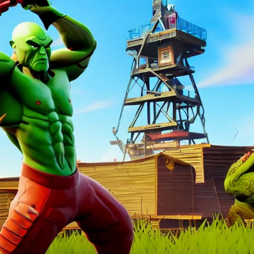 Image similar to drax in fortnite