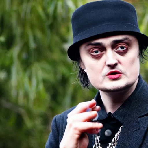 Image similar to pete doherty as king richard iii