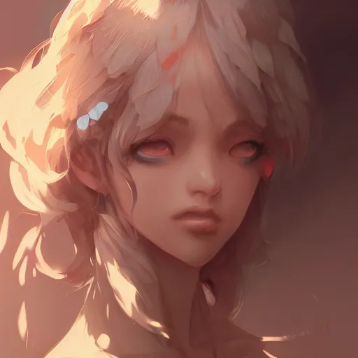 Image similar to detailed beautiful character art on amino by sakimichan patreon, wlop, weibo high quality art on artstation