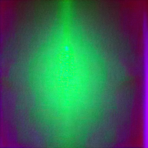 Image similar to a black background with blue and green lights, a hologram by puru, tumblr, holography, glowing lights, black background, luminescence