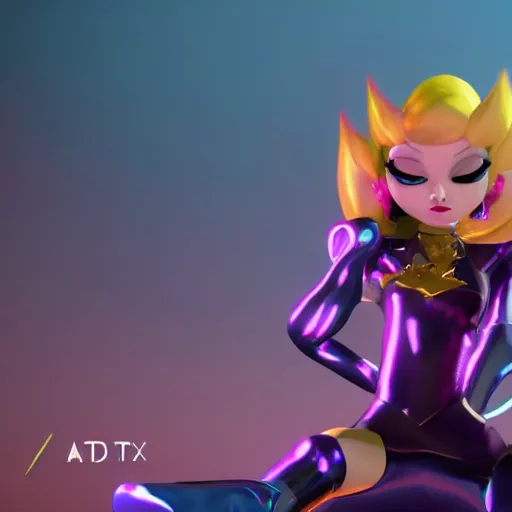 Image similar to still of pretty Morgana (LoL) in KDA music video. 3d render, octane render, game art, realistic, highly detailed, trending on artstation, 4k, trending on artstation, pixar, cgsociety, unreal engine 5, redshift render, trending on artstation, blender, behance, cg