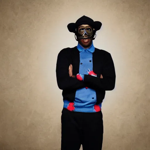 Image similar to a still of a Adult Swim TV Show about about a anthropomorphic Wolfe, created by Tyler The Creator