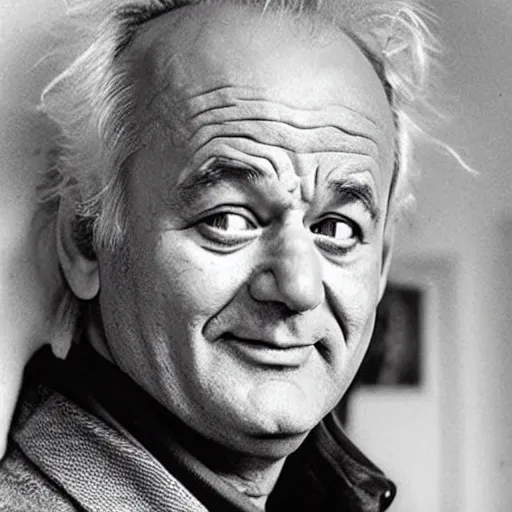 Image similar to bill murray as doctor emmett brown