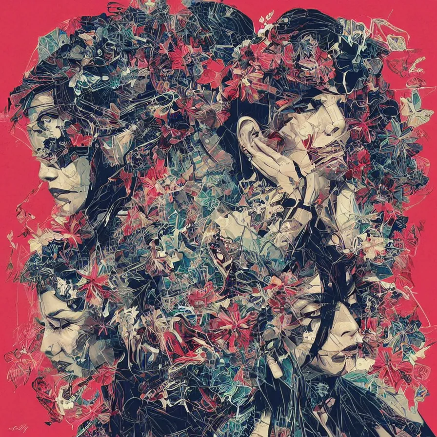 Image similar to beautiful album cover design by Seth McMahon, Nik Ainley and Sandra Chevrier, eye catching