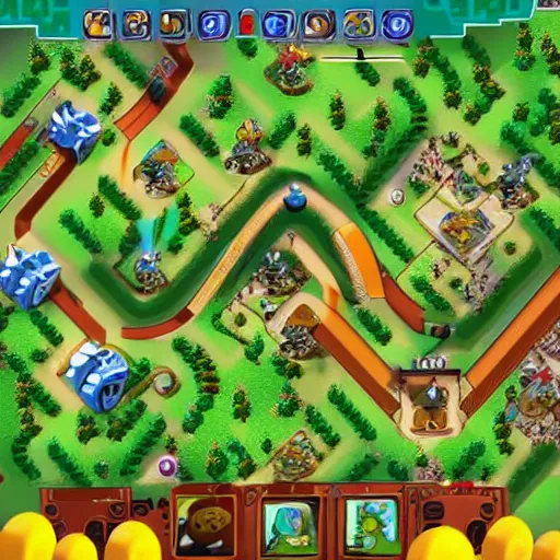 Image similar to bloons tower defense 6