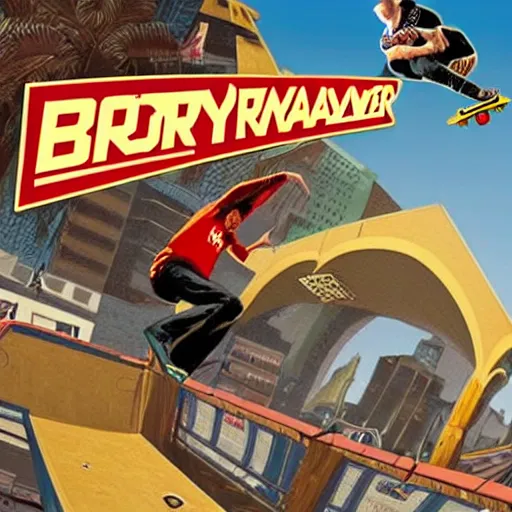 Image similar to tony hawk pro skater game cover