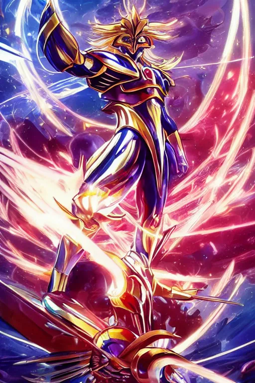 Image similar to 2 0 2 2 knights of the zodiac saint seiya battle for sanctuary hero suit armor comics mask minimalist verytoon nautiljon animes toei animation namco bandai, art by artgerm and greg rutkowski and magali villeneuve