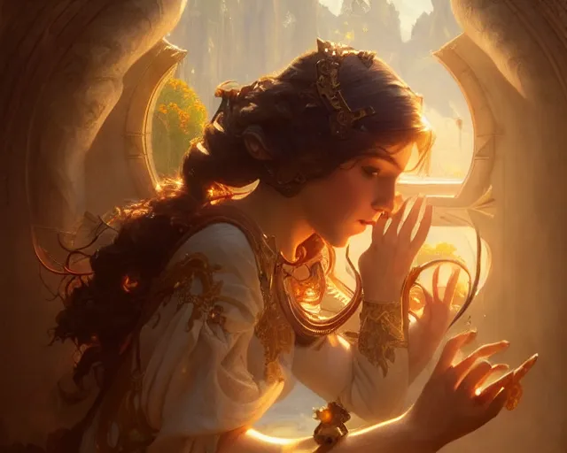 Image similar to photography of herva © guibert, deep focus, d & d, fantasy, intricate, elegant, highly detailed, digital painting, artstation, concept art, matte, sharp focus, illustration, hearthstone, art by artgerm and greg rutkowski and alphonse mucha