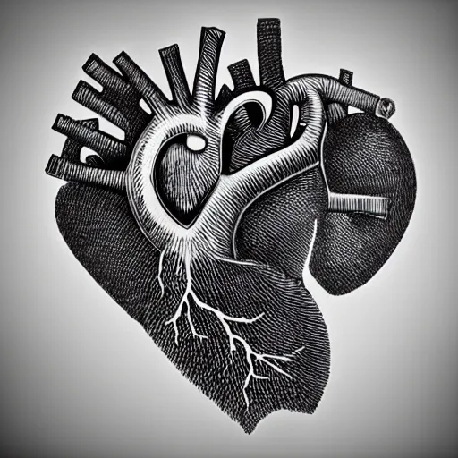 Image similar to human heart