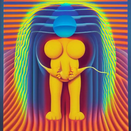 Prompt: love by shusei nagaoka, kaws, david rudnick, airbrush on canvas, bauhaus, surrealism, neoclassicism, renaissance, hyper realistic, pastell colours, cell shaded, 8 k - h 7 0 4