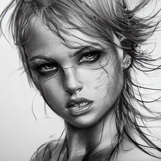 Image similar to 8 k hight resolution detailed charcoal drawing beautiful hd nouveau concept art colourful artwork