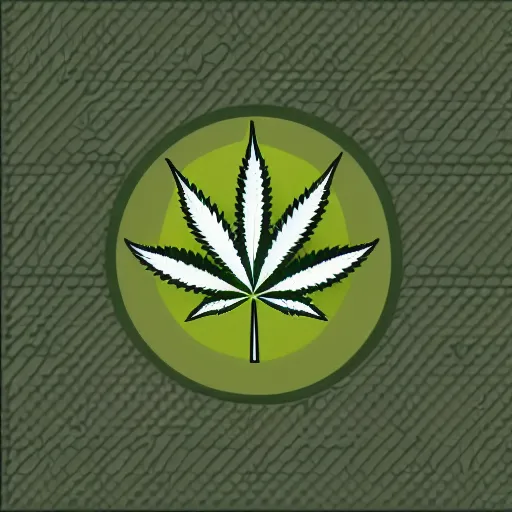 Image similar to Weed logo illustration, marijuana icon, vector design, company artstyle