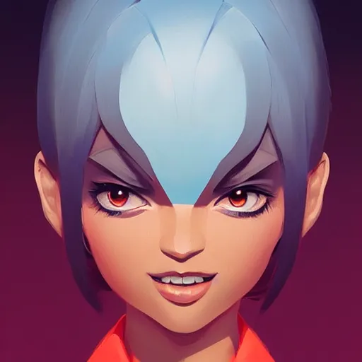 Image similar to face icon stylized minimalist m. a. s. h., loftis, cory behance hd by jesper ejsing, by rhads, makoto shinkai and lois van baarle, ilya kuvshinov, rossdraws global illumination