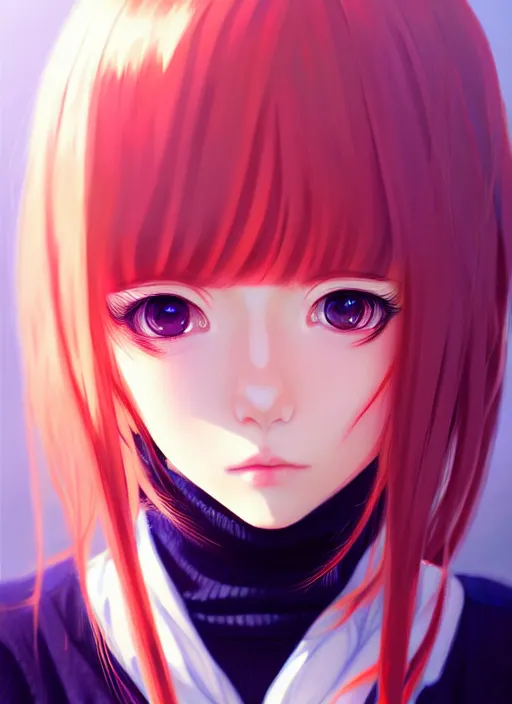 portrait of beautiful young anime girl, | Stable Diffusion | OpenArt