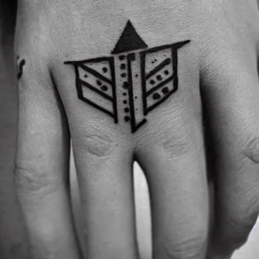 Image similar to a stupid tattoo on a hand