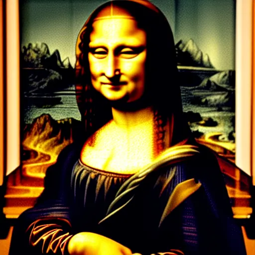 Image similar to mark zuckerberg painted as mona lisa, accurate zuck face, oil on canvas