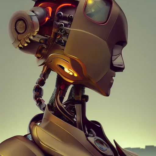 Prompt: product photo of a cute robot, by artgerm and greg rutkowski and marc newson, alphonse mucha, zaha hadid, side view, volumetric light, detailed, octane render, midsommar