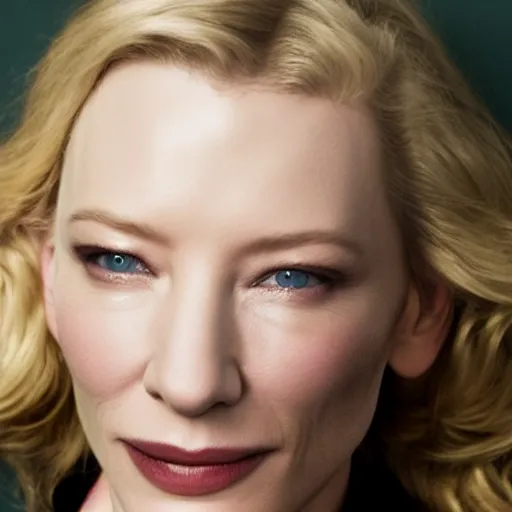 Image similar to photo of cate blanchett, by Annie leibowitz, photorealisitc ,4k