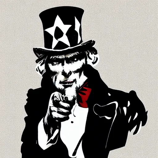 Prompt: uncle sam