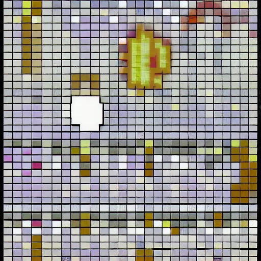 Pokeball Sprite Purple - Grid Paint