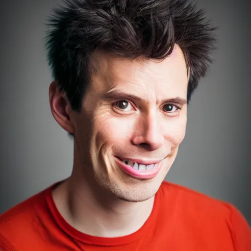 Image similar to portrait of Tobuscus, high resolution 8k, studio lighting, 50mm lens, depth of blur,