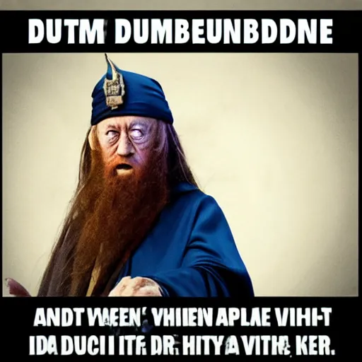 Image similar to Dumbledore on the dunny with a durry