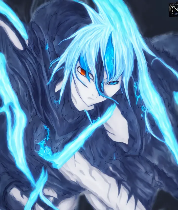 Image similar to demon lord rimuru in real life, realistic, 3 d, detailed, 8 k, intricate, magic, photo realism, deviant art, anime, crunchyroll, funimation