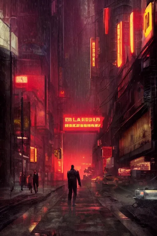 Image similar to Bladerunner 2049 box artwork by Gregory Crewdson, Matte painting, trending on artstation and unreal engine