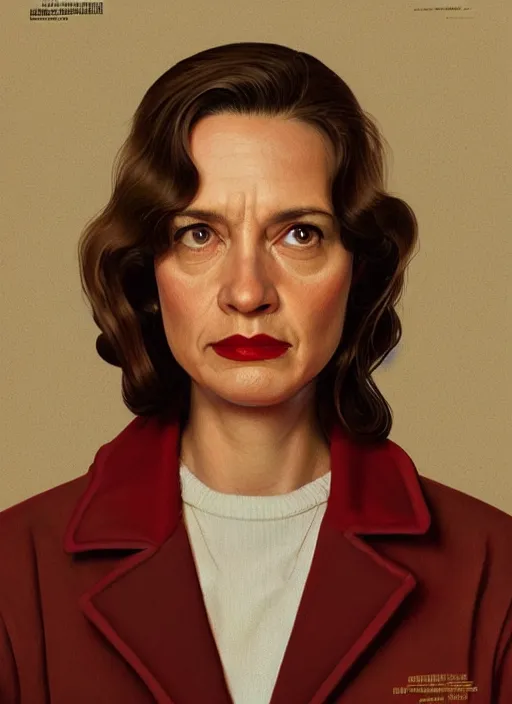 Image similar to twin peaks movie poster art, portrait of chechu nieto, from scene from twin peaks, clean, simple illustration, nostalgic, domestic, highly detailed, digital painting, artstation, concept art, smooth, sharp focus, illustration, artgerm, donato giancola, joseph christian leyendecker, wlop