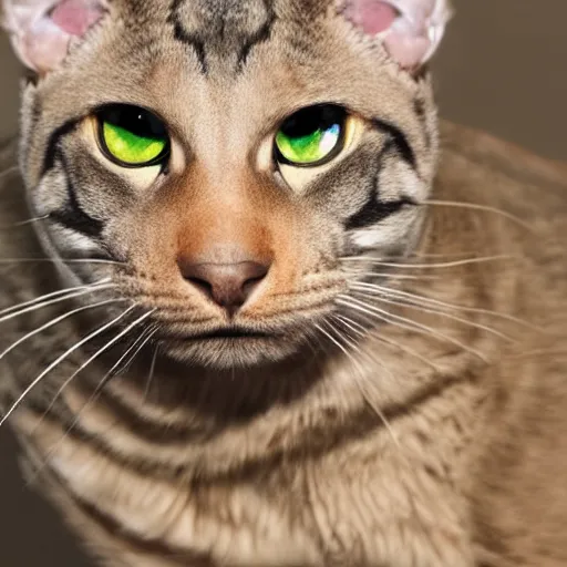 Prompt: a half turtle, half cat chimera staring into the camera with its captivating, otherworldly eyes, portrait photograph, extremely realistic and detailed, professional lighting