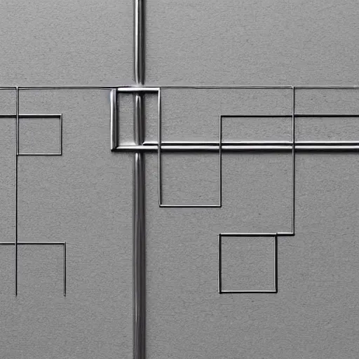 Image similar to artist : antony gormley - space 2 0 2 1, 2 mm square section stainless steel bar, dimensions variable. photo : ela bialkowska, okno studio.