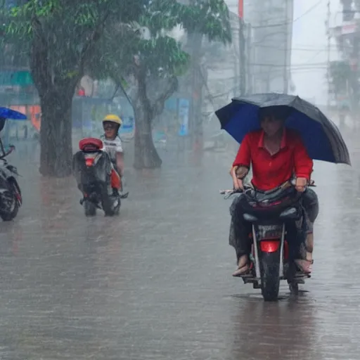 Image similar to rain in saigon