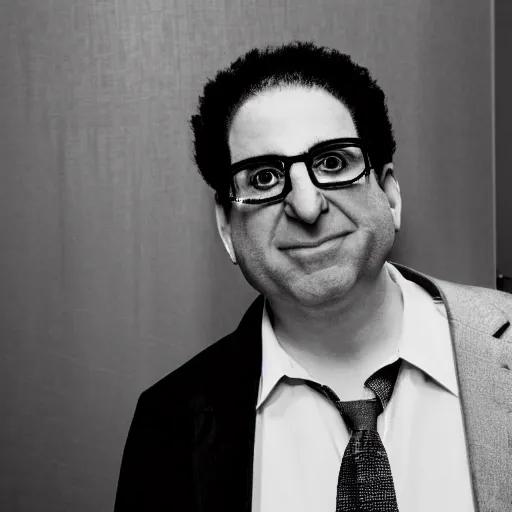 Image similar to a picture of kevin mitnick at the def con conference in las vegas, canon, black and white, high resolution, perfect face, detailed face, magazine cover