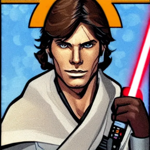 Image similar to jacen solo, jedi from star wars legends books