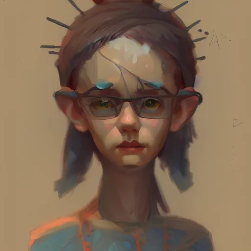 Image similar to my little dark age, detailed painterly digital art by wlop and cory loftis, trending on artstation