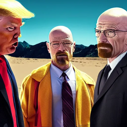 Image similar to donald trump as walter white