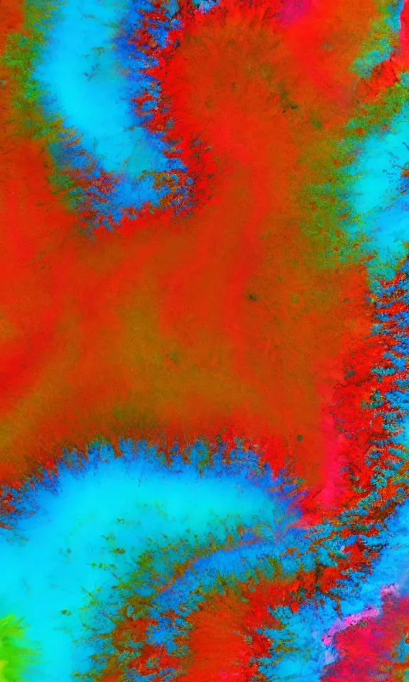 Prompt: photo of marbled fluid, 4k, colorful, neon colors