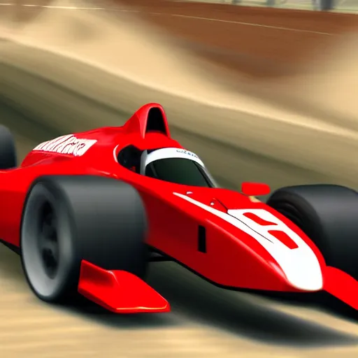 Image similar to sportscar driver capybara, racing in grand prix, hd render