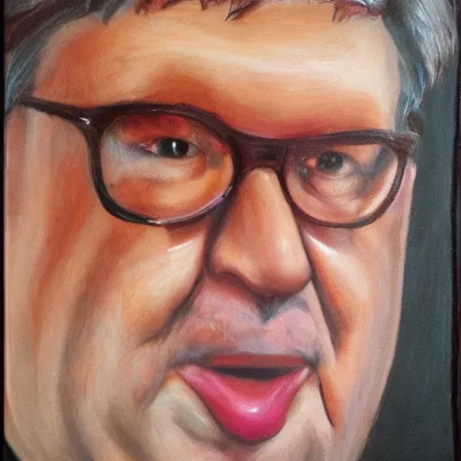 Image similar to bill barr face in a barbecued chicken piece!!!!, 8 k, ultra realistic details