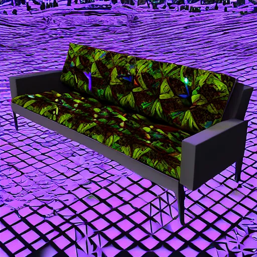 Image similar to hovering innovative fractal city prism civet mercury futon crystal, by georgia o'keefee and andy warhol and tom thomson, rendered in cinema 4 d, rococo, smooth