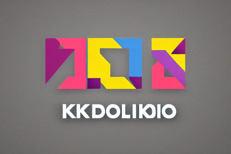 Image similar to colorful logo designs for fhk studio, made in adobe illustrator